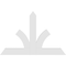 Ekena Millwork Richland Architectural Grade PVC Gable Bracket, 60"W x 40"H x 2"D x 6"F, 16/12 Pitch GBP060X40X0206RIC00 - alternate 5